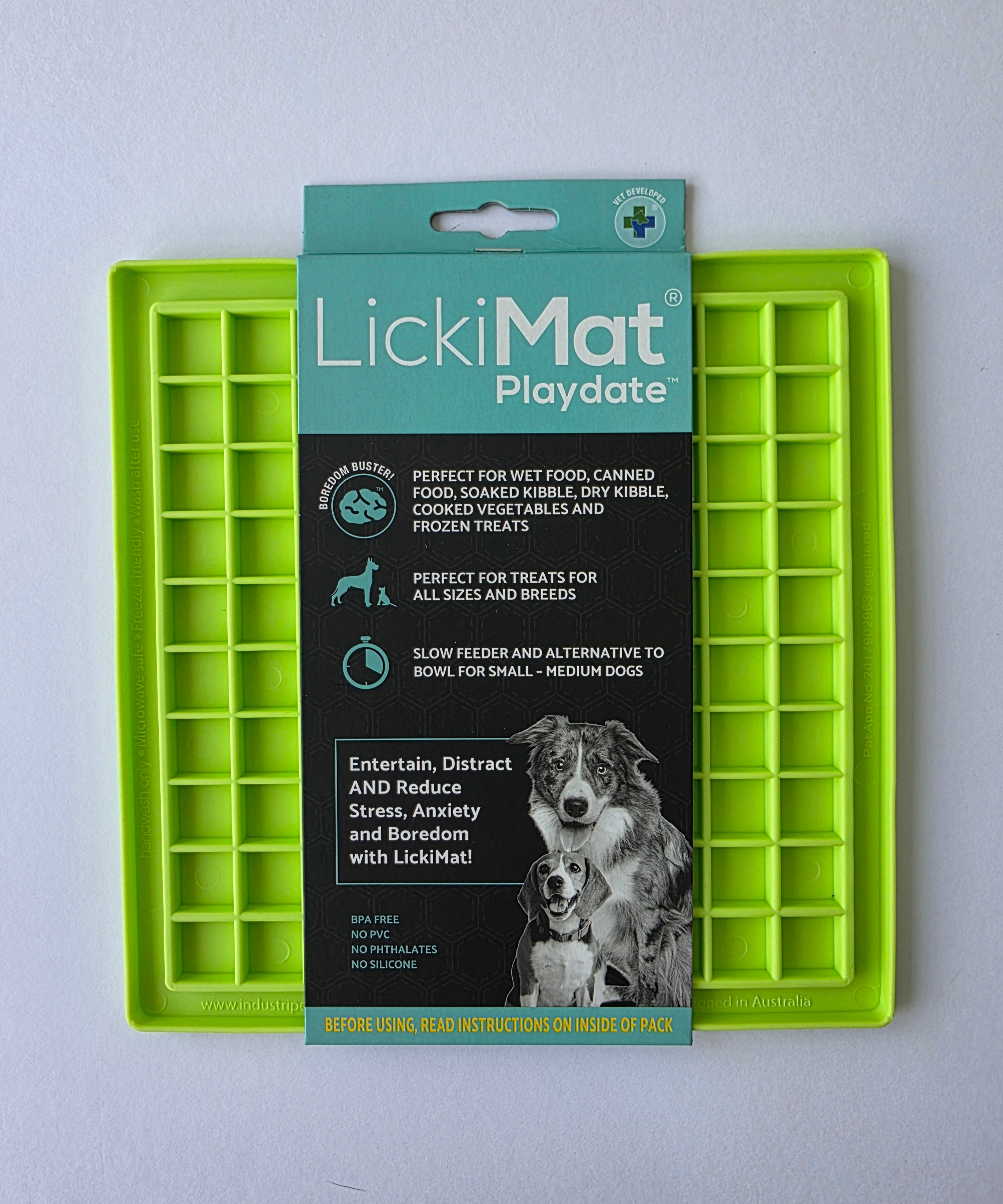 LickiMat Playdate - GREEN