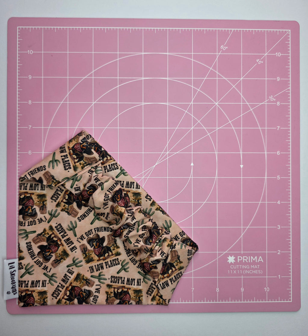 Friends In Low Places Bandana - Scrunchie Back