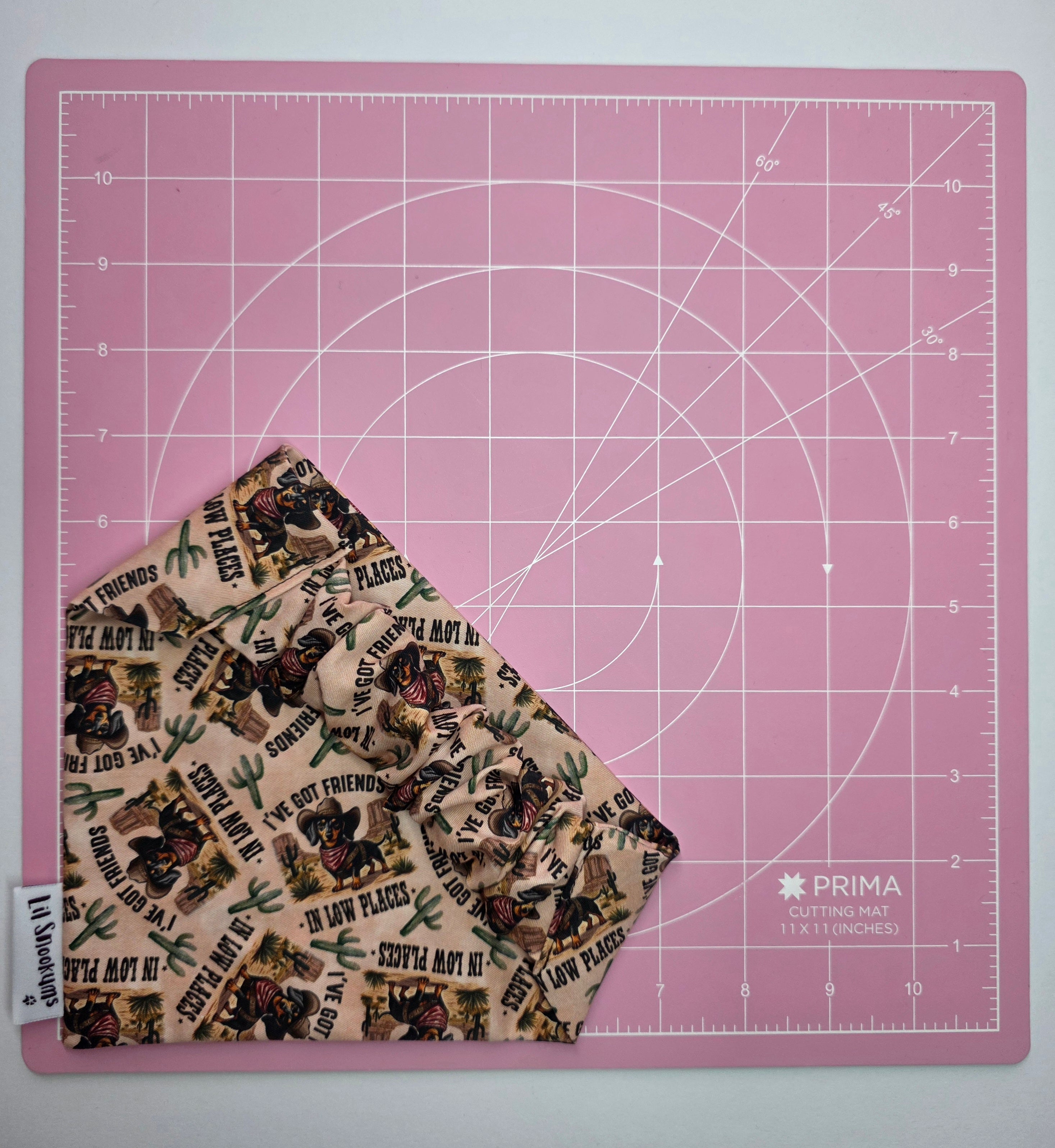 Friends In Low Places Bandana - Scrunchie Back