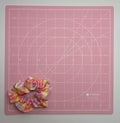 Pink Plaid Scrunchie