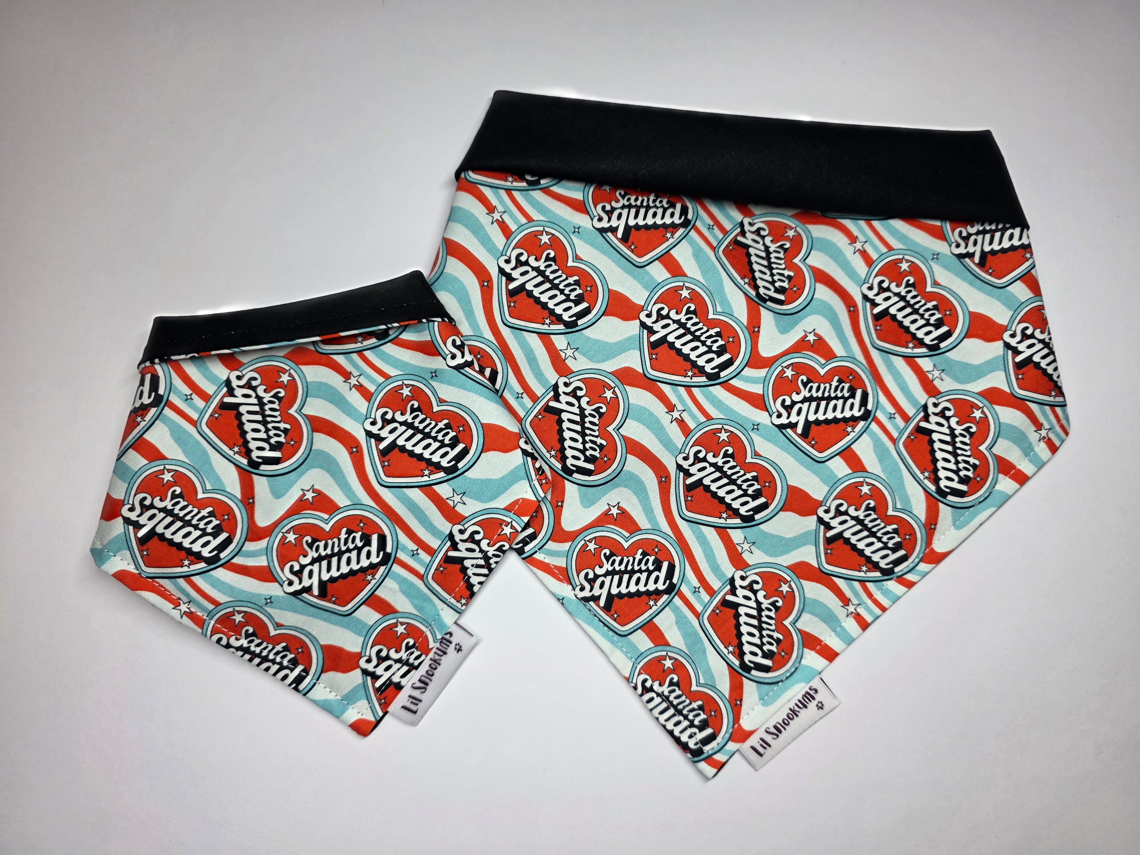 Santa Squad Tie Up Bandana