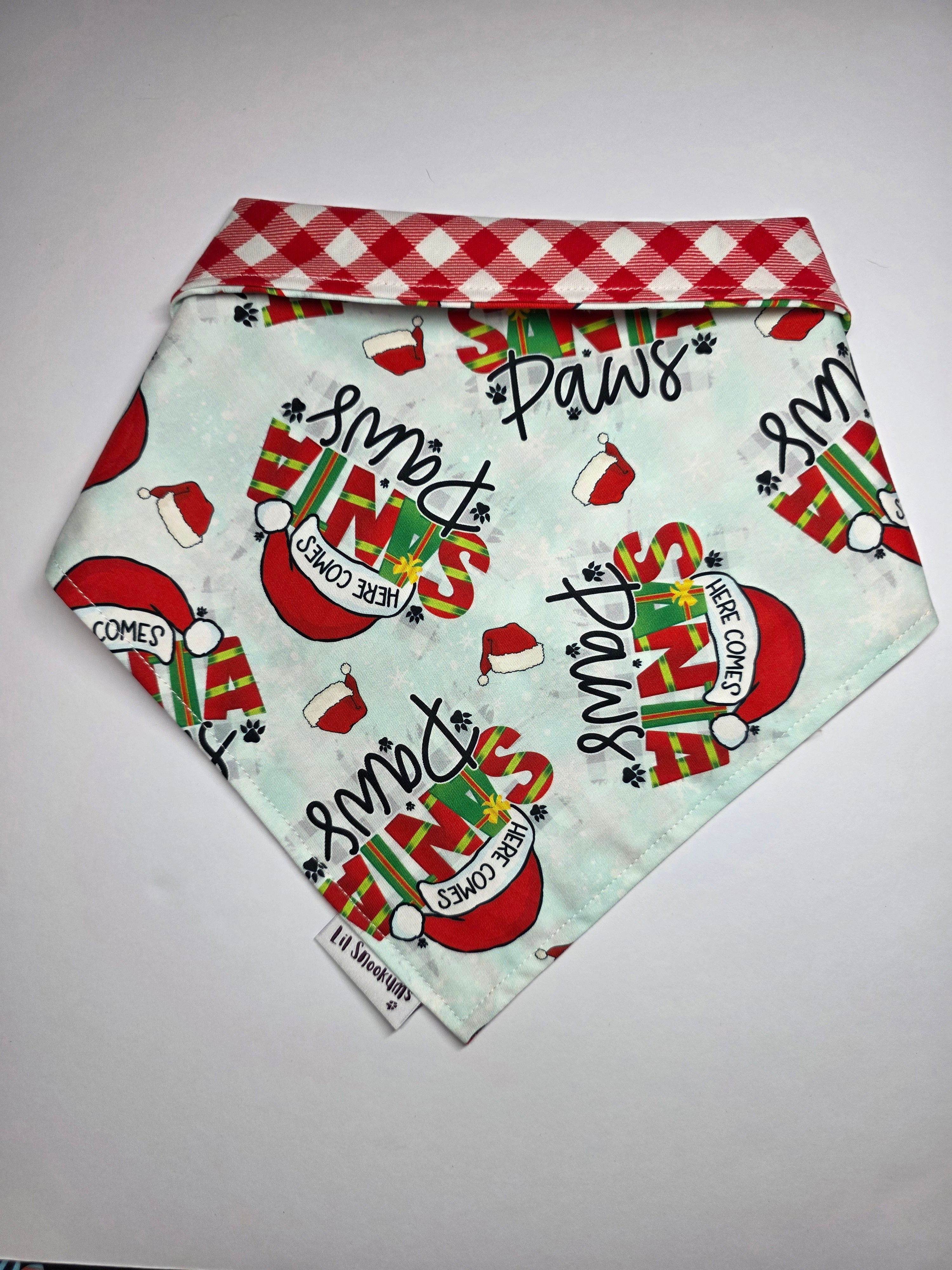 Santa Paws Tie Up Bandana