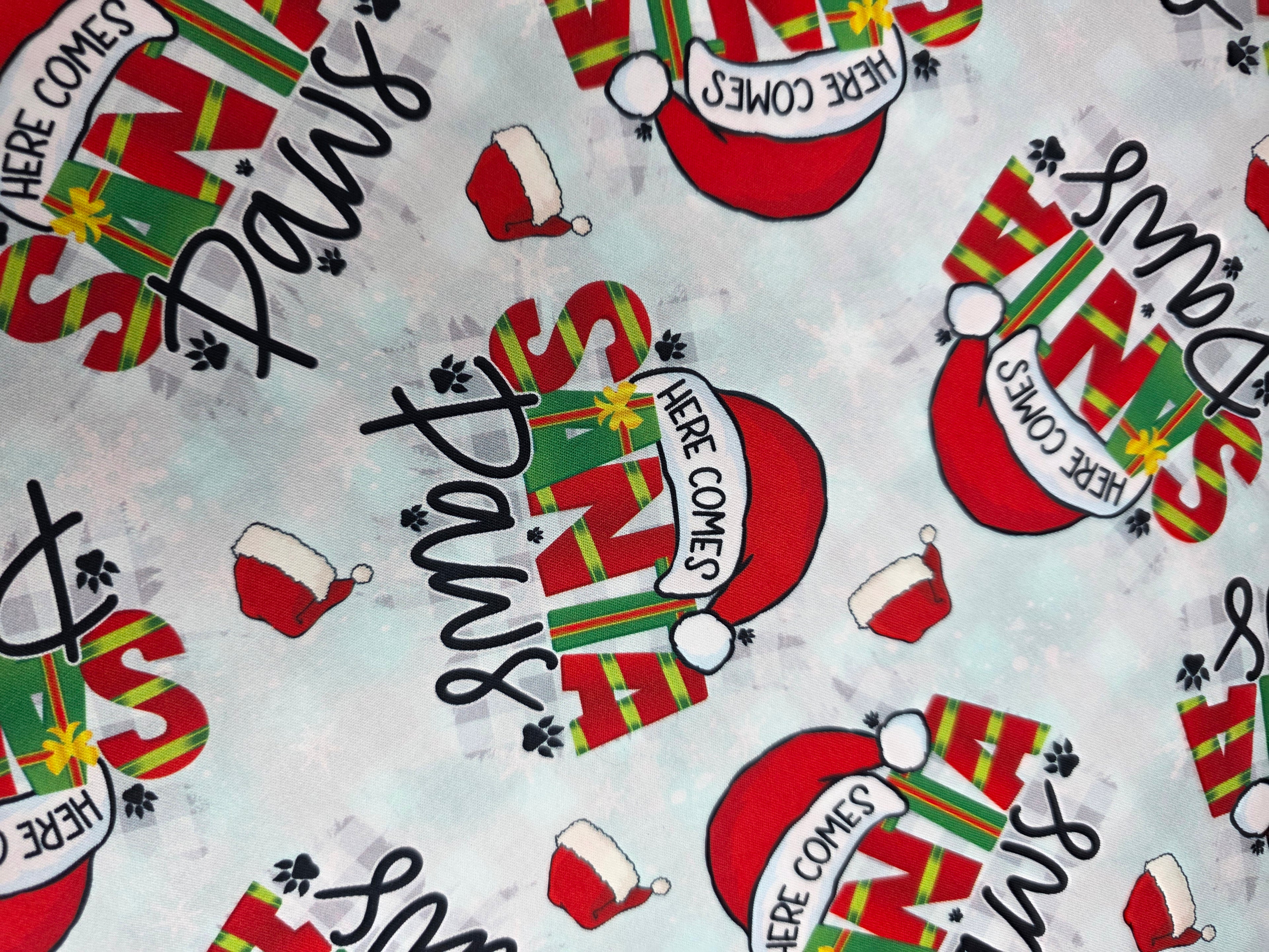 Santa Paws Tie Up Bandana