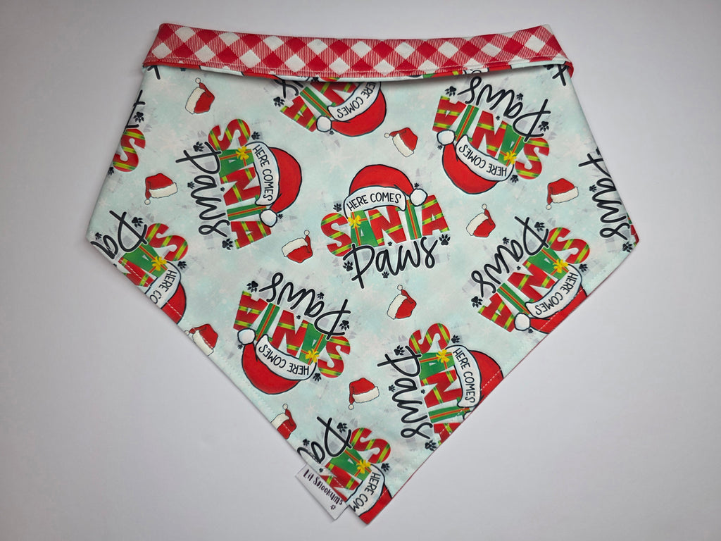 Santa Paws Tie Up Bandana