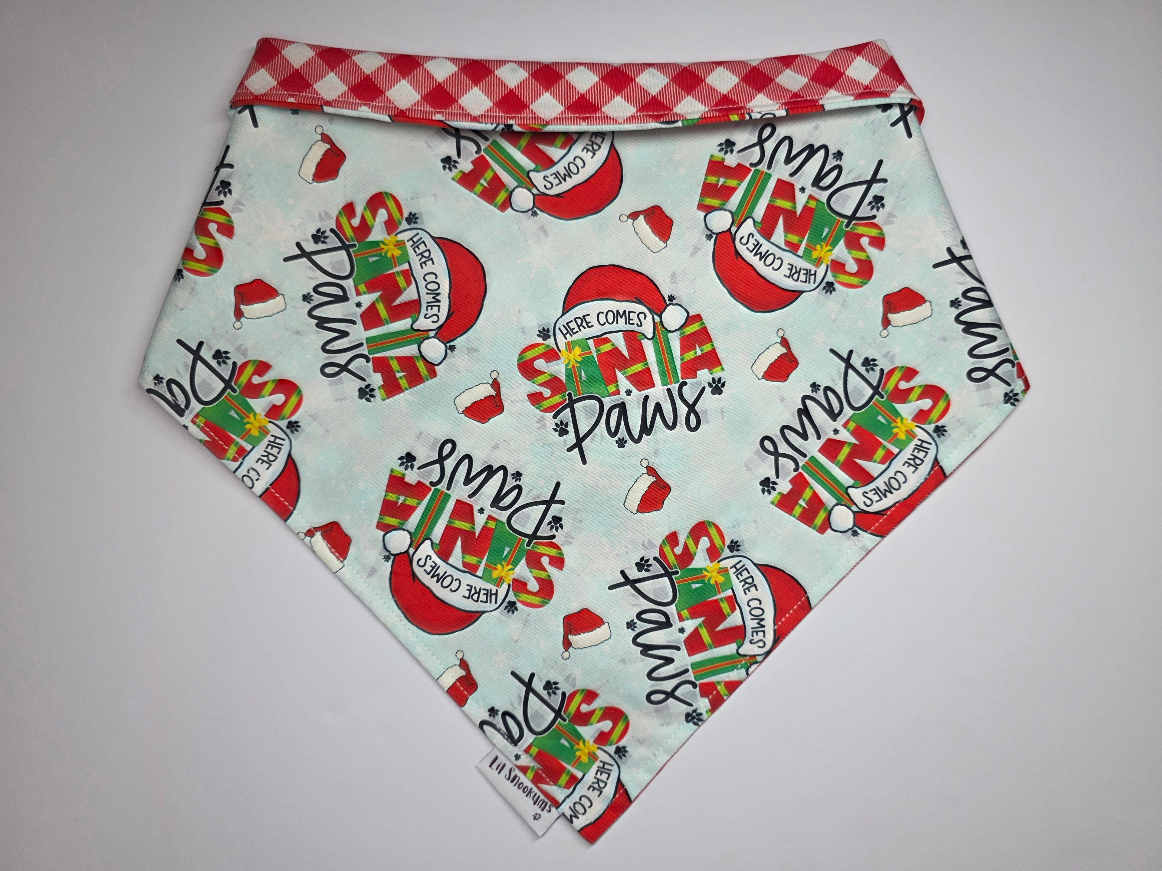 Santa Paws Tie Up Bandana