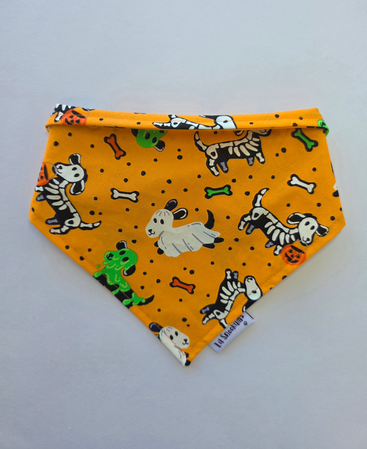 Halloween - Glow in the Dark Tie up Bandana