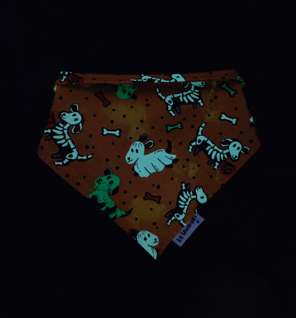 Halloween - Glow in the Dark Tie up Bandana