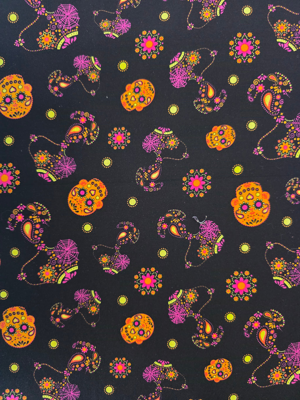 Halloween - Snoopy Skulls Tie up Bandana