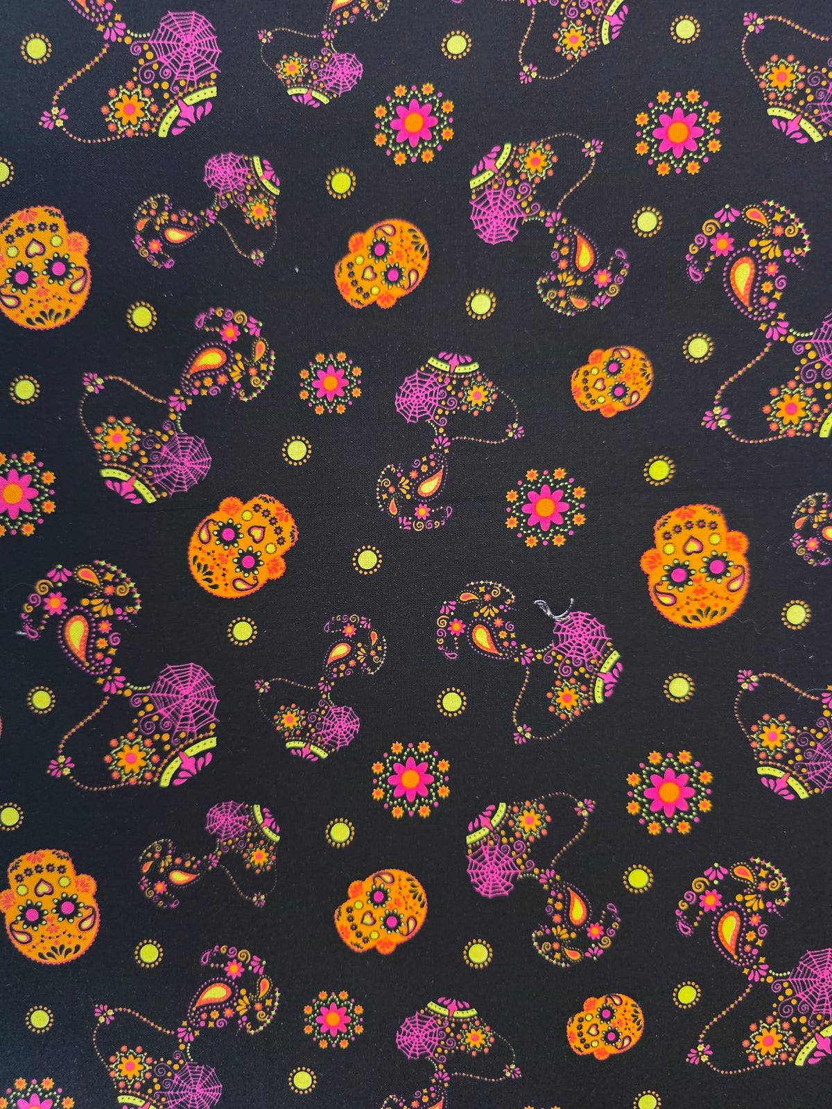 Halloween - Snoopy Skulls Tie up Bandana