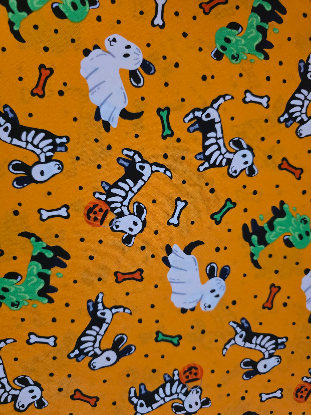 Halloween - Glow in the Dark Tie up Bandana