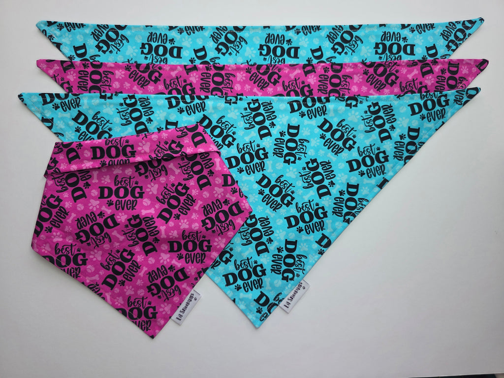 Tie Up Best Dog Bandana