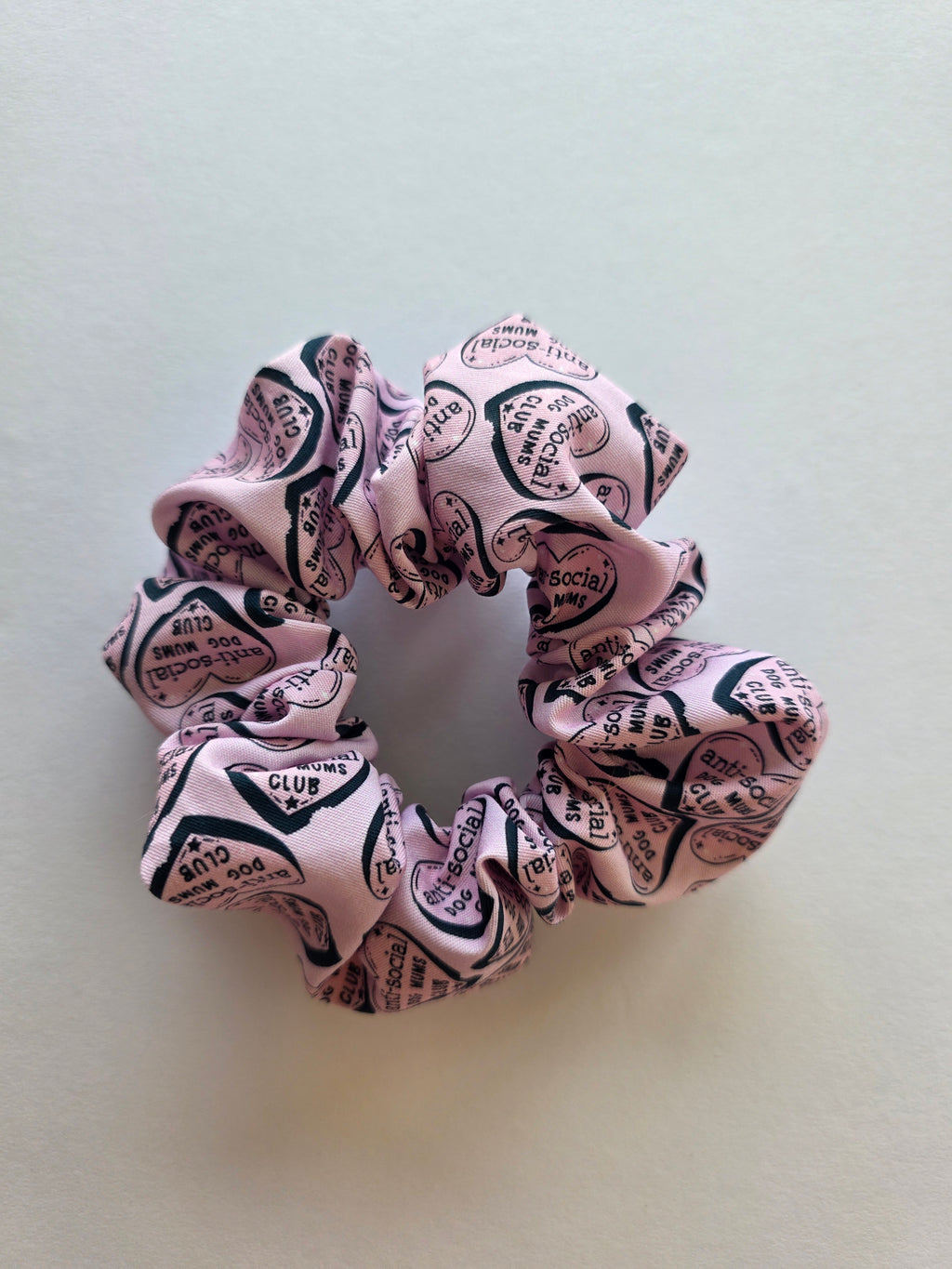 Anti-social Dog Mum Scrunchie